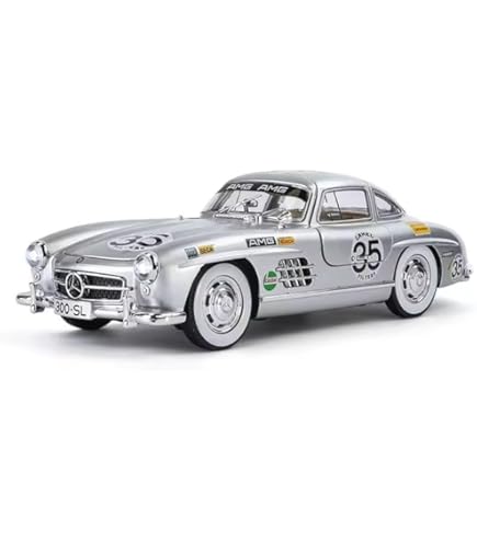 Bburago Die-Cast 1:18 Scale Mercedes Benz 300 SL (1954) Car (Red